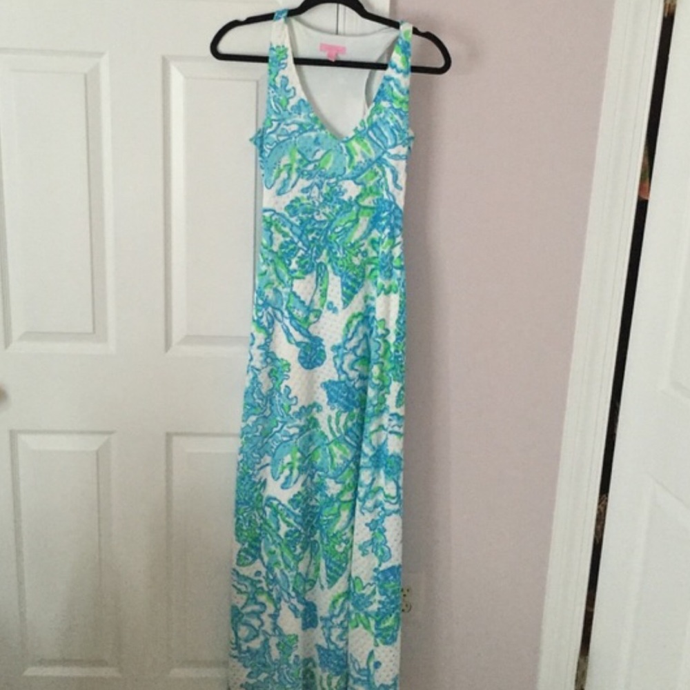 Lilly Pulitzer aster maxi dress perfect for summer